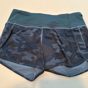 Blue Camo Shorts